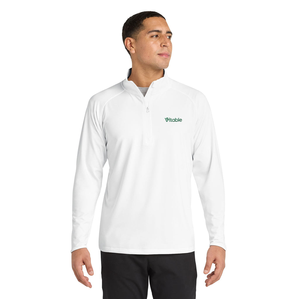 Men's Sport-Wick® Stretch Quarter-Zip Pullover (Embroidery)