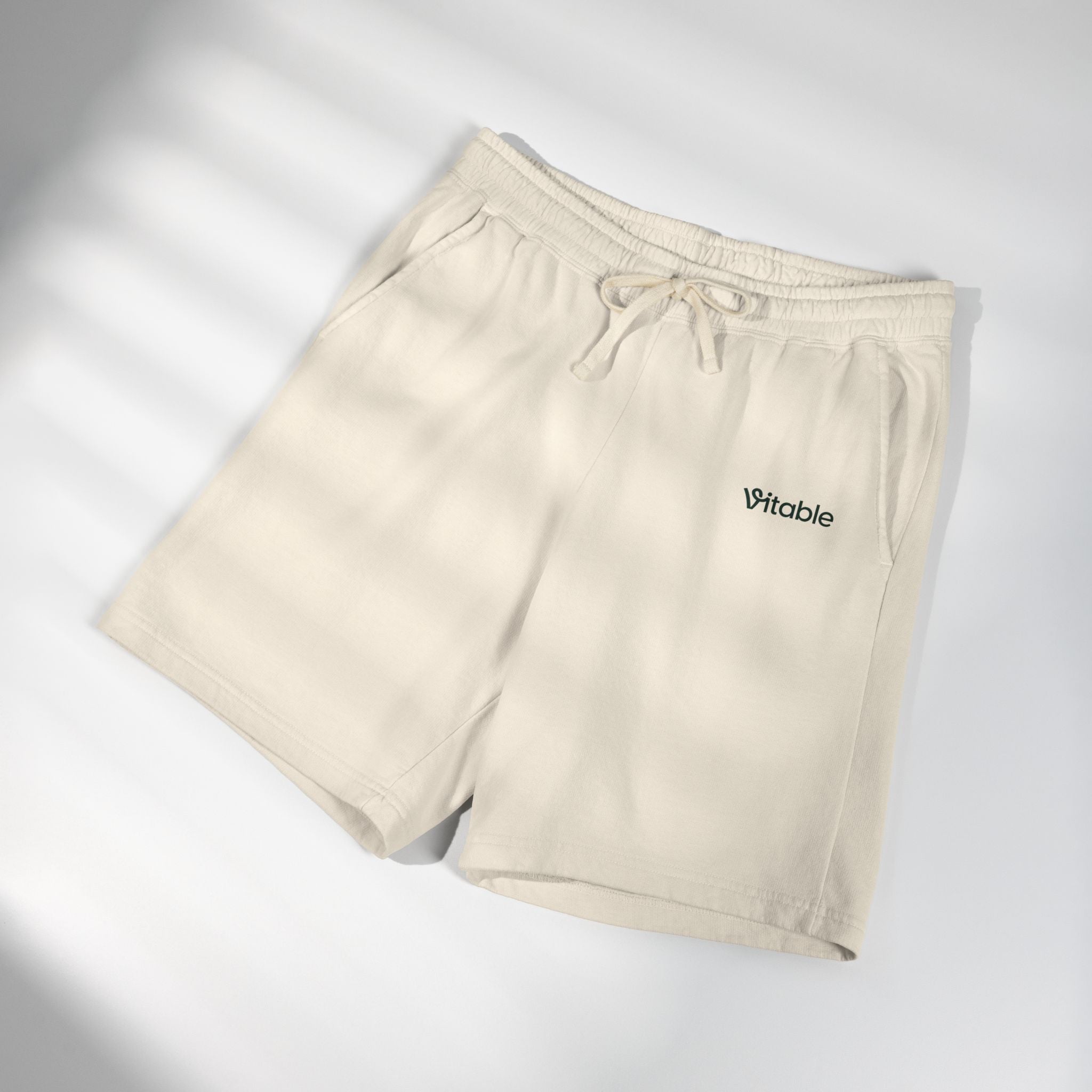 Unisex Garment-Dyed Lightweight Fleece Sweat Shorts