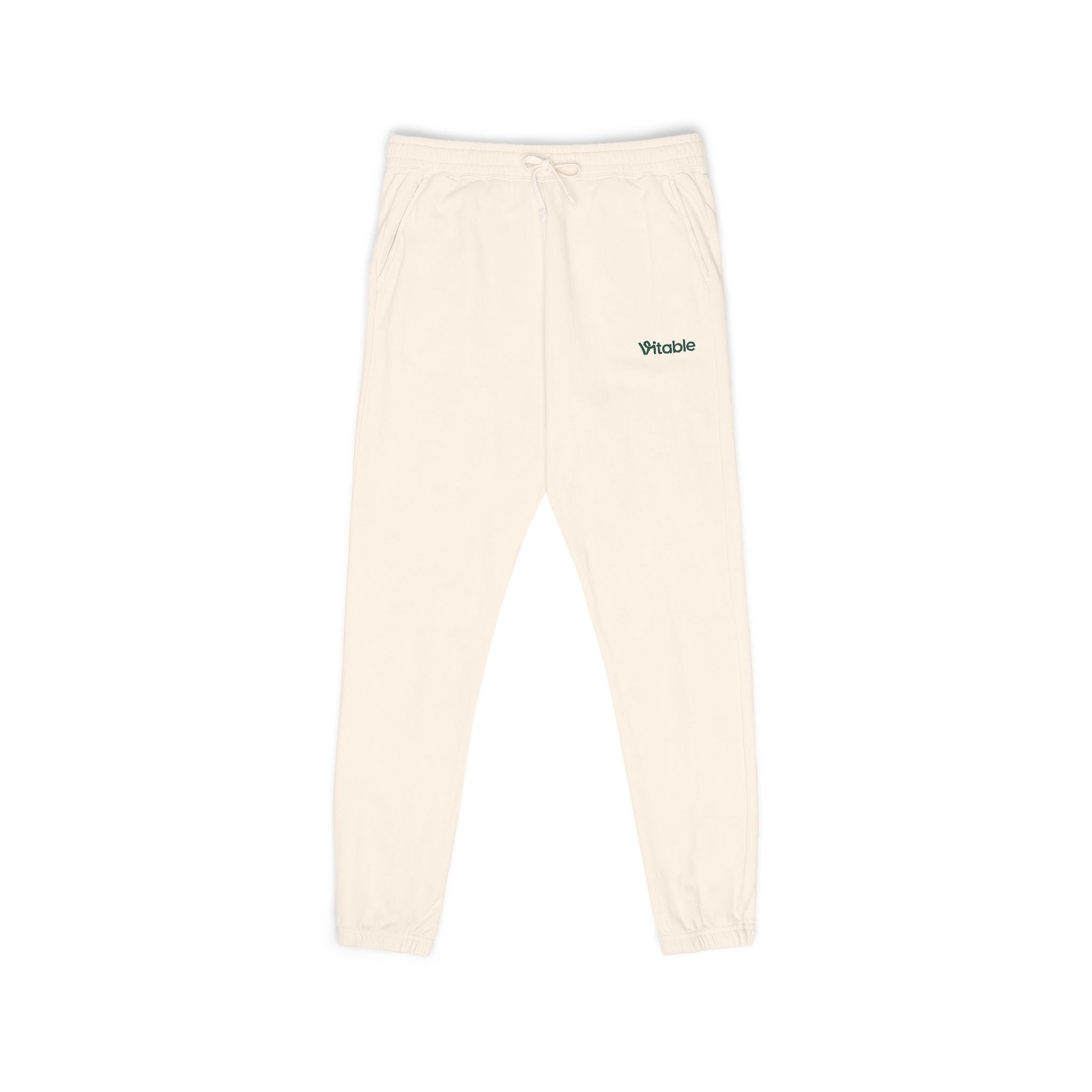 Unisex Garment-Dyed Fleece Sweatpants