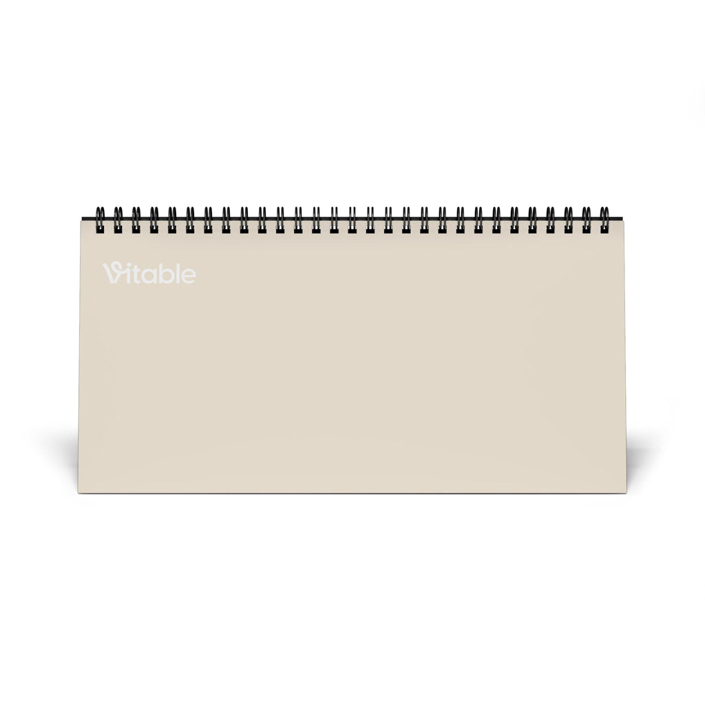 Simplex Desk Calendar (2026 grid)