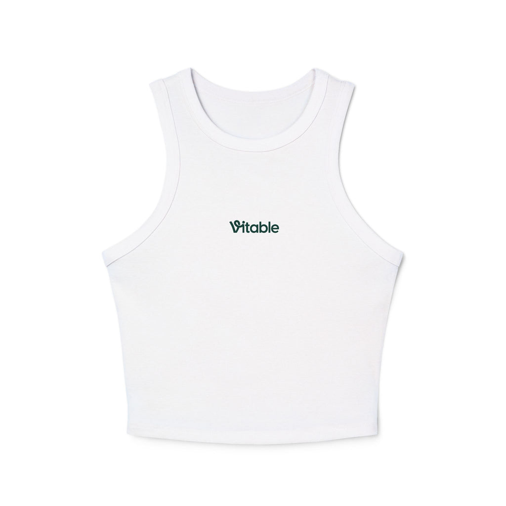 Women's Micro Rib Racer Tank Top