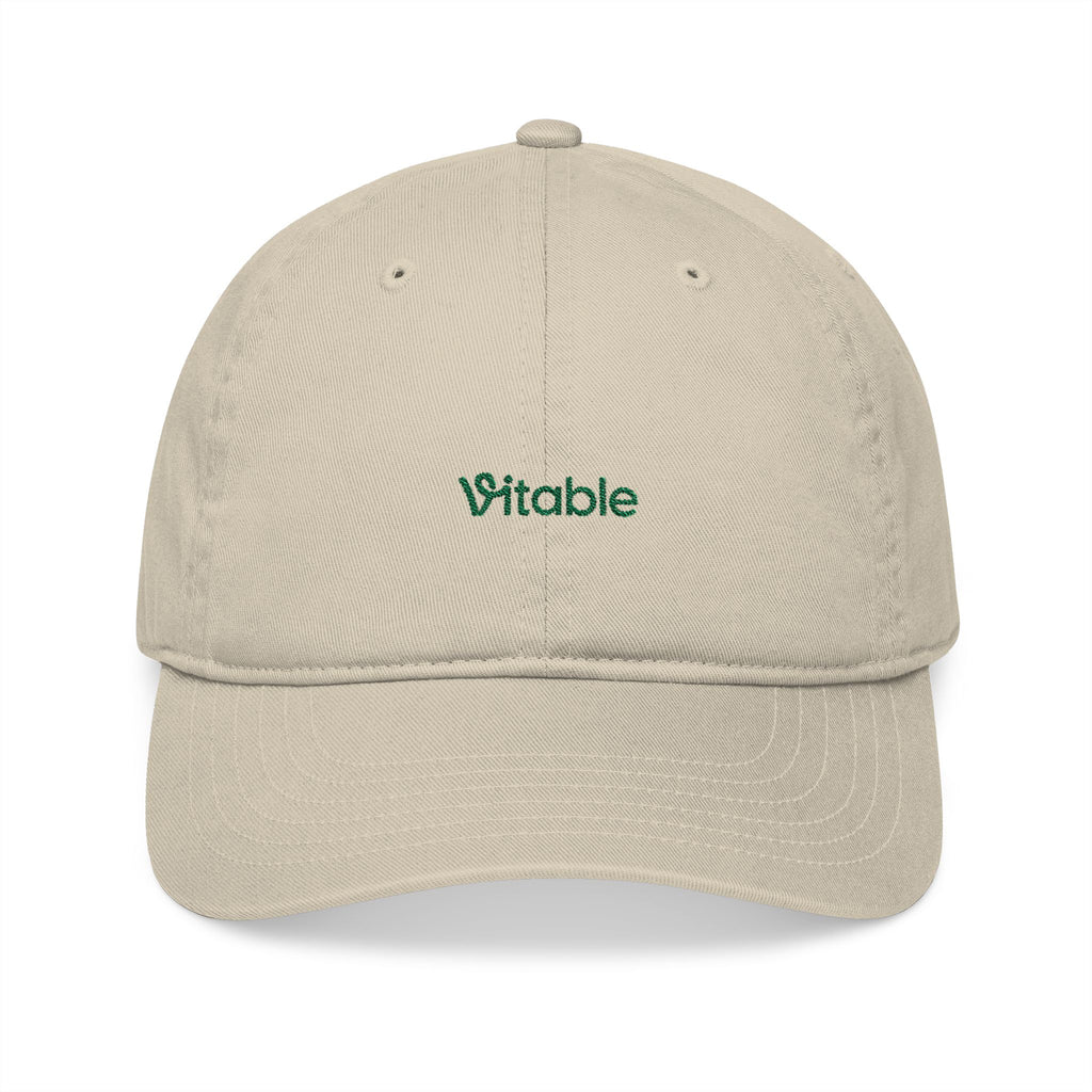 Organic Baseball Cap (Embroidery)
