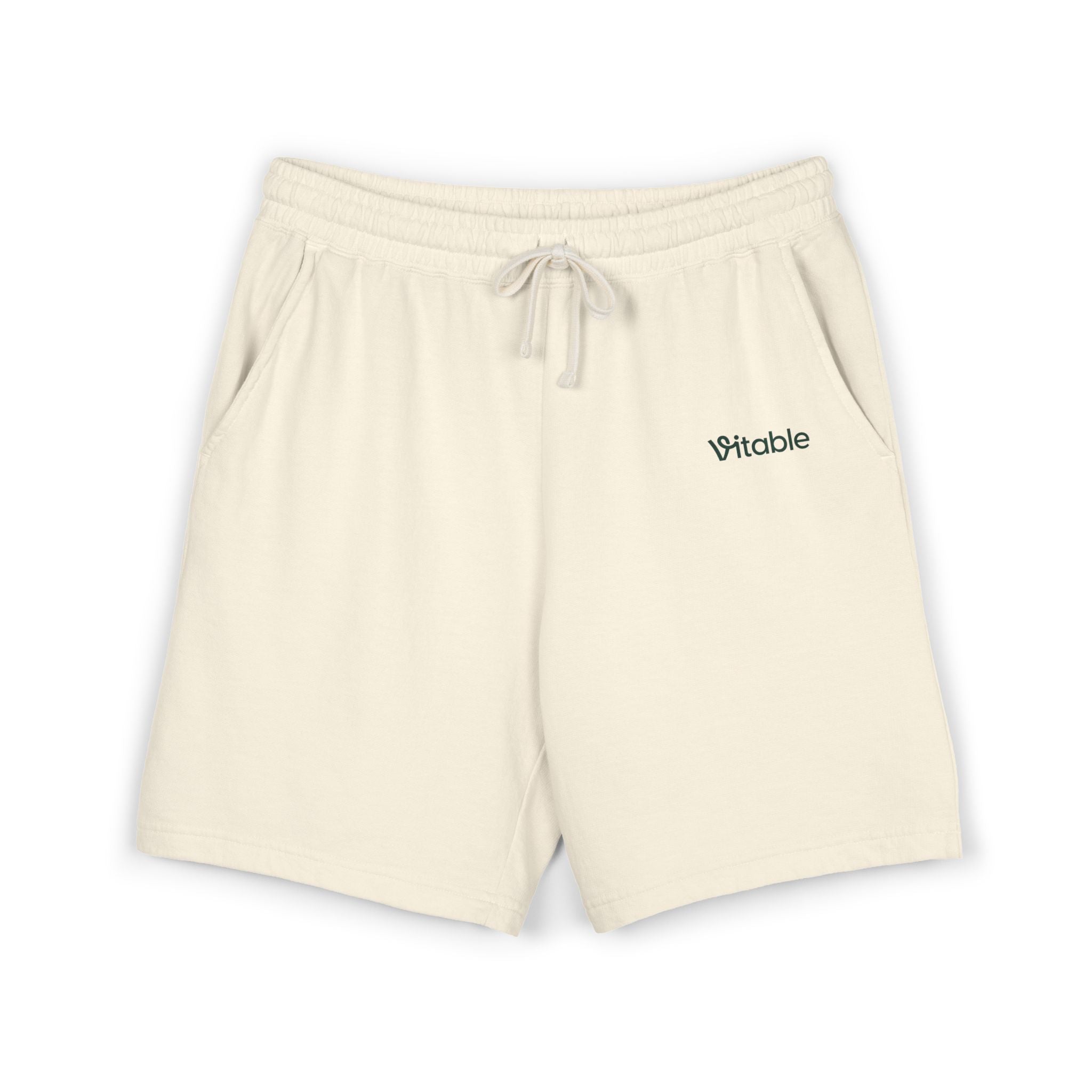 Unisex Garment-Dyed Lightweight Fleece Sweat Shorts