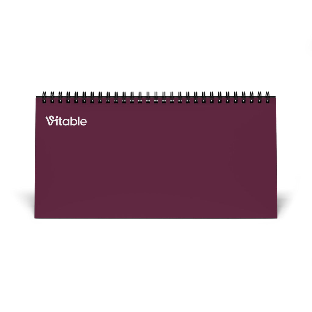 Simplex Desk Calendar (2026 grid)